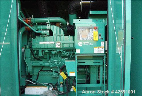 Unused-New Cummins 1000 kW Diesel Generator Set. Cummins model DQFAD, 3/60/277/480V; Cummins QST30-G5NR2 engine rated 1490 hp @ 1800 rpm. UL 2200 listed and labeled. Low emission EPA Tier II. 125 deg...