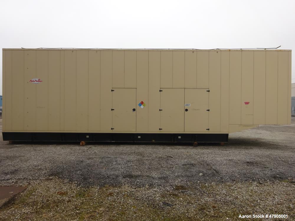 Used Cummins 1250 kW diesel generator DQGAA. Cummins QSK50-G4, EPA Tier 2