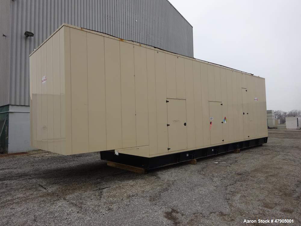 Used Cummins 1250 kW diesel generator DQGAA. Cummins QSK50-G4, EPA Tier 2