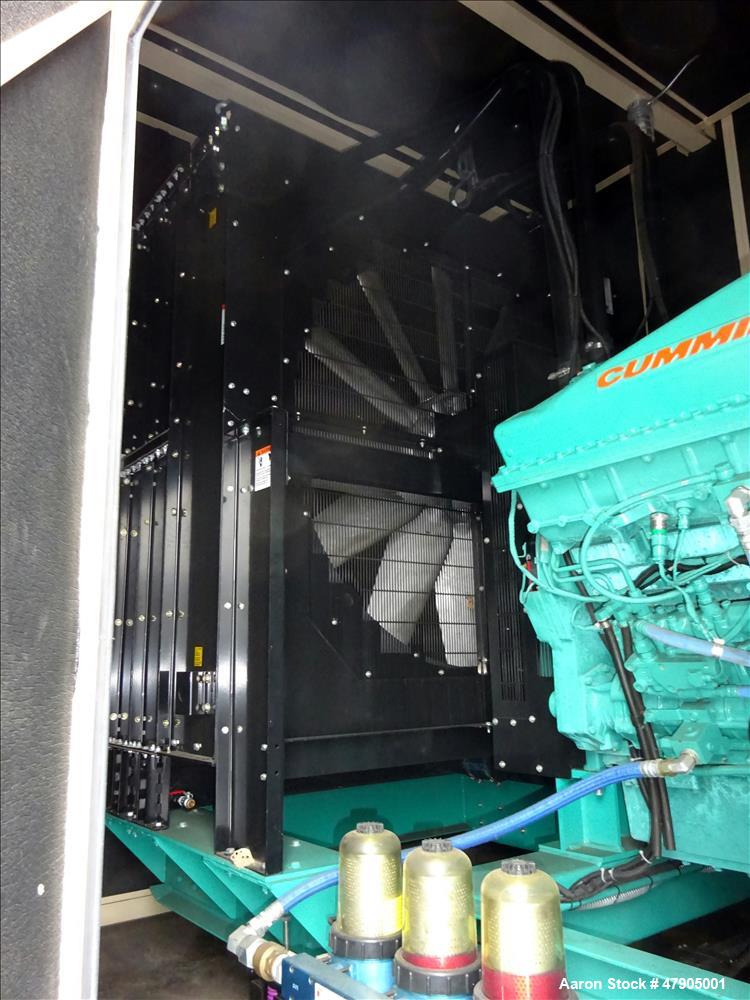 Used Cummins 1250 kW diesel generator DQGAA. Cummins QSK50-G4, EPA Tier 2