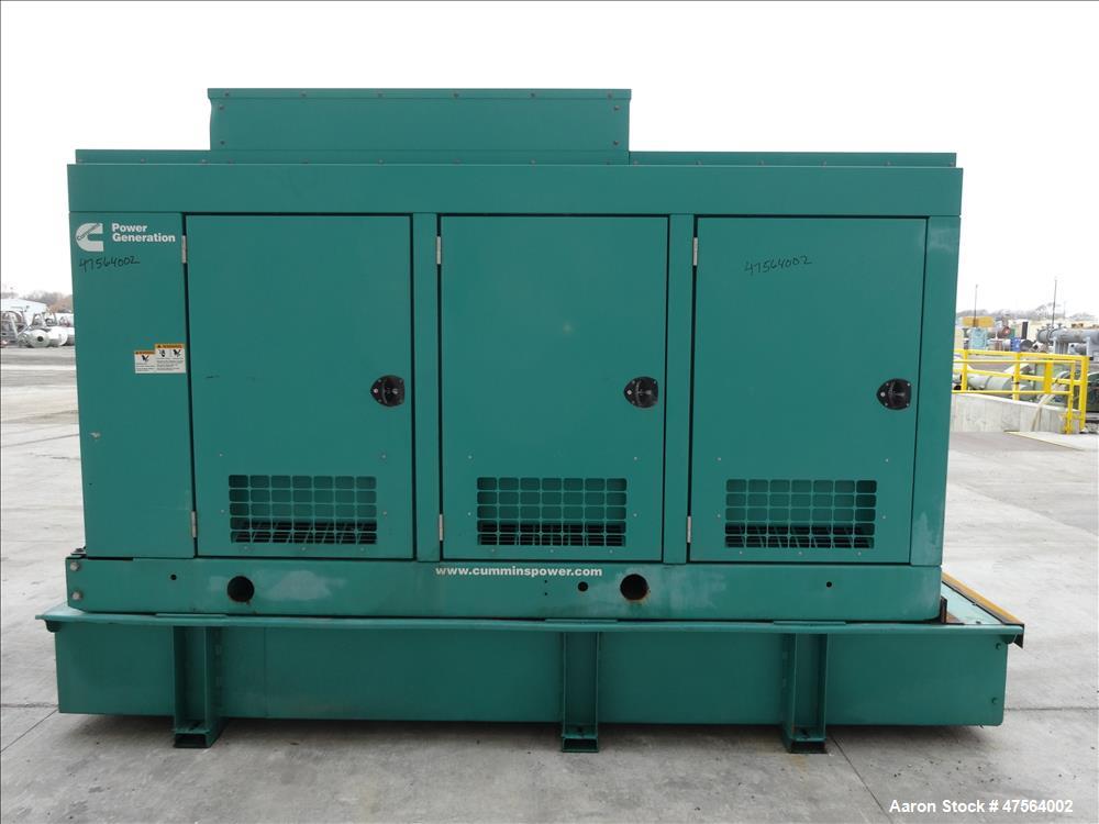 Used Cummins 275 kW diesel generator. Cummins QSM11-G4 NR3 engine EPA Tier 3