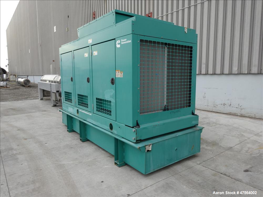 Used Cummins 275 kW diesel generator. Cummins QSM11-G4 NR3 engine EPA Tier 3
