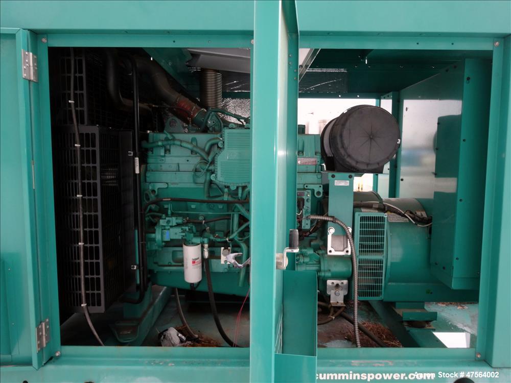 Used Cummins 275 kW diesel generator. Cummins QSM11-G4 NR3 engine EPA Tier 3
