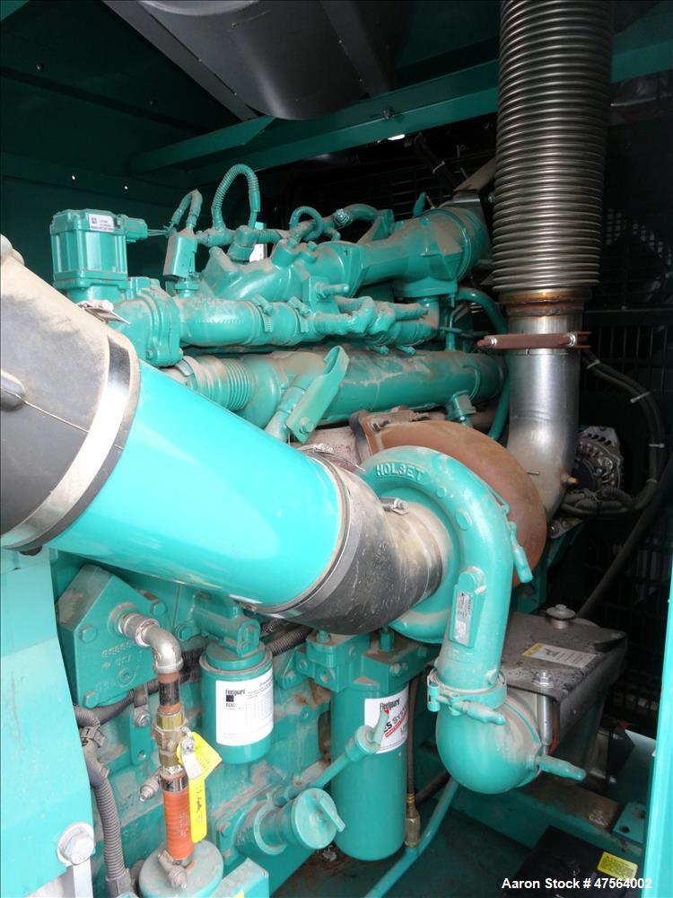 Used Cummins 275 kW diesel generator. Cummins QSM11-G4 NR3 engine EPA Tier 3