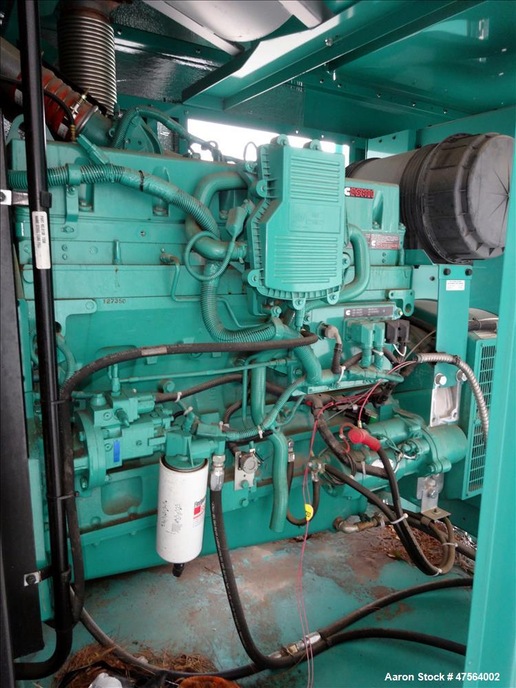 Used Cummins 275 kW diesel generator. Cummins QSM11-G4 NR3 engine EPA Tier 3