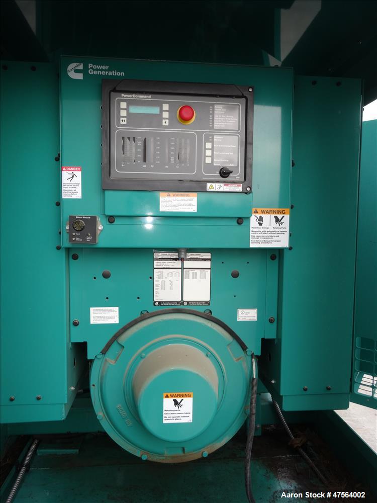 Used Cummins 275 kW diesel generator. Cummins QSM11-G4 NR3 engine EPA Tier 3