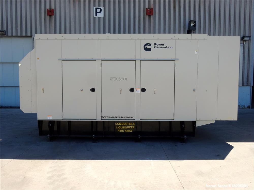 Used Cummins 300 kW Diesel Generator. Cummins QSM11-G4 Engine EPA Tier 3 Emissi
