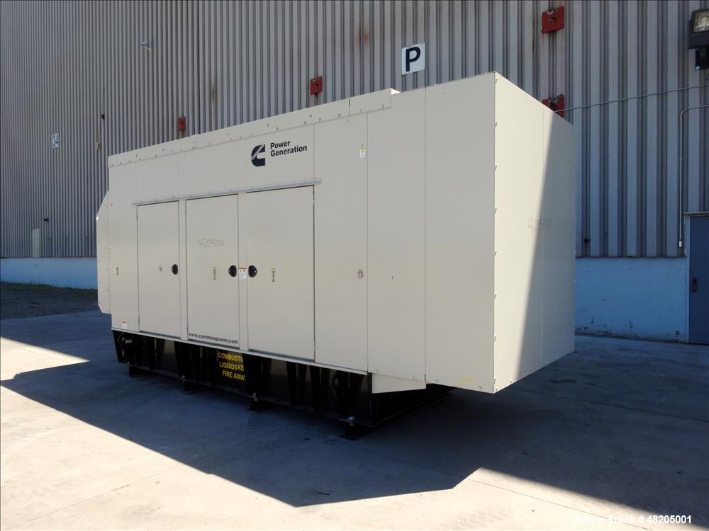 Used Cummins 300 kW Diesel Generator. Cummins QSM11-G4 Engine EPA Tier 3 Emissi