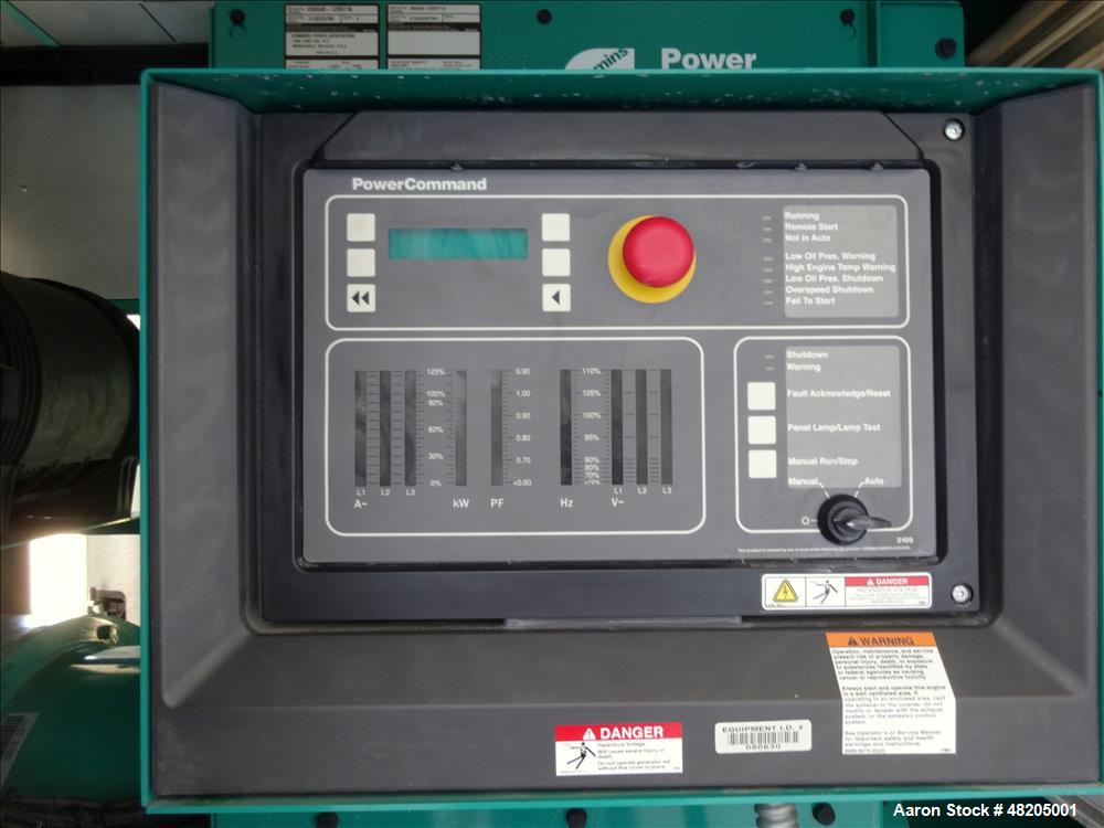 Used Cummins 300 kW Diesel Generator. Cummins QSM11-G4 Engine EPA Tier 3 Emissi