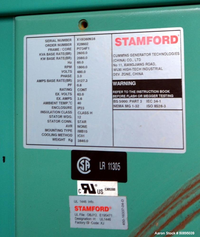 Used Cummins Diesel Generator