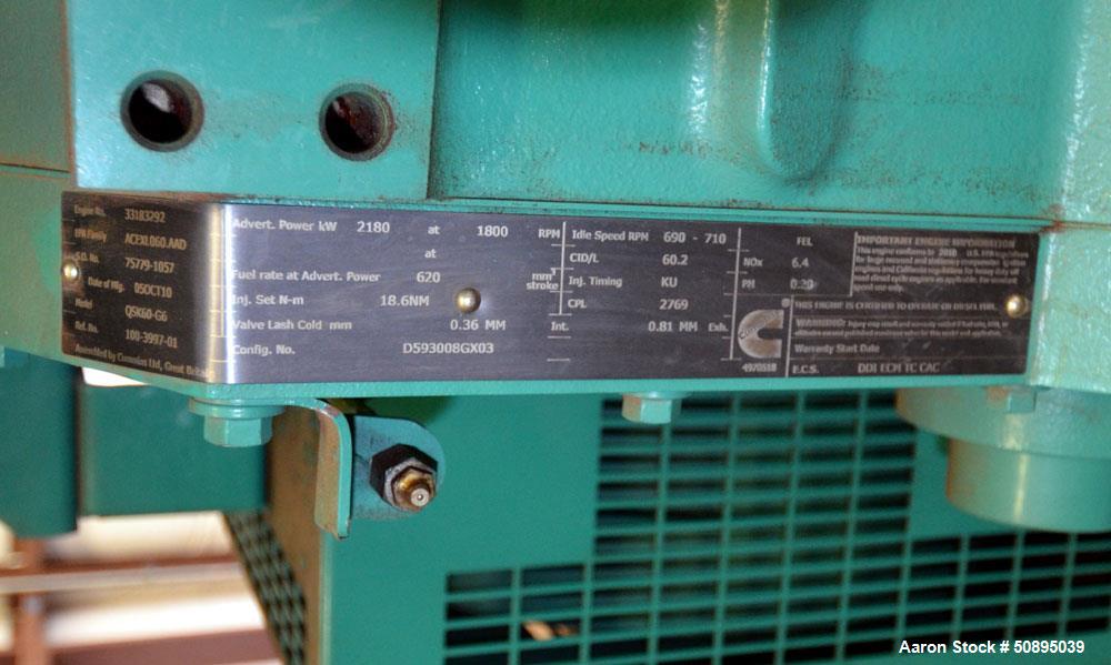 Used Cummins Diesel Generator