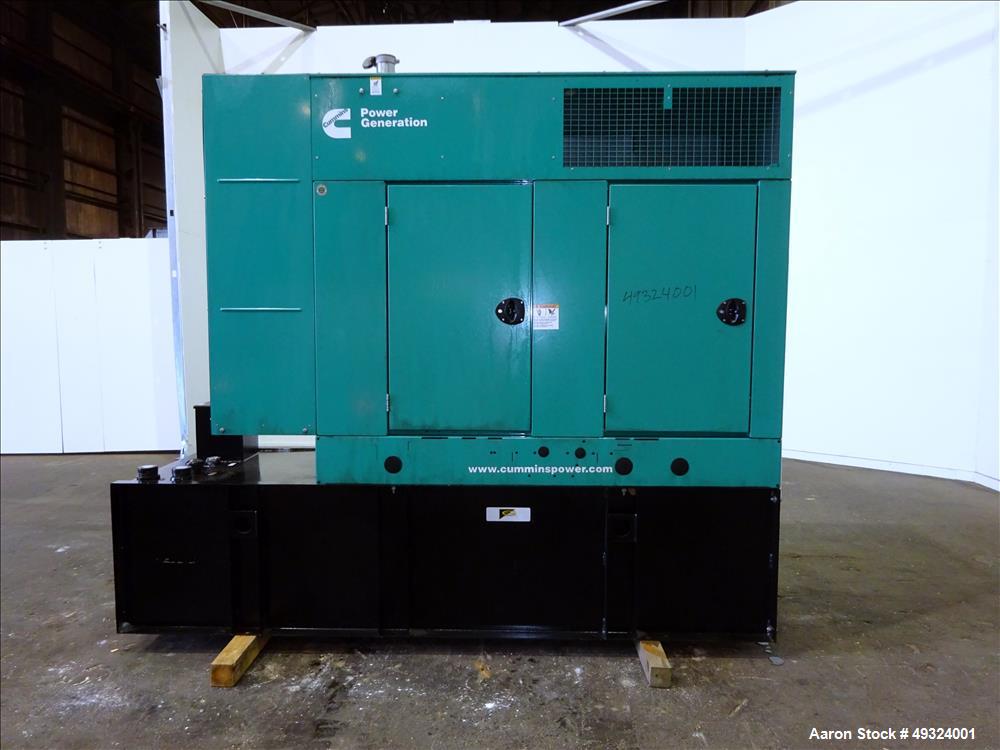 Used Cummins 35kW Standby Diesel Generator Set, Model DSFAA10232879