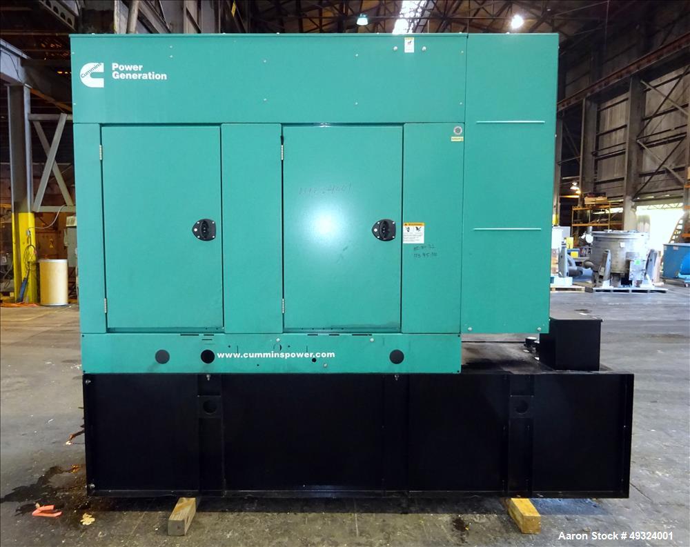 Used Cummins 35kW Standby Diesel Generator Set, Model DSFAA10232879