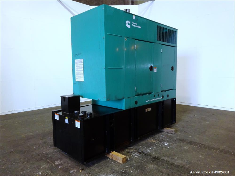 Used Cummins 35kW Standby Diesel Generator Set, Model DSFAA10232879
