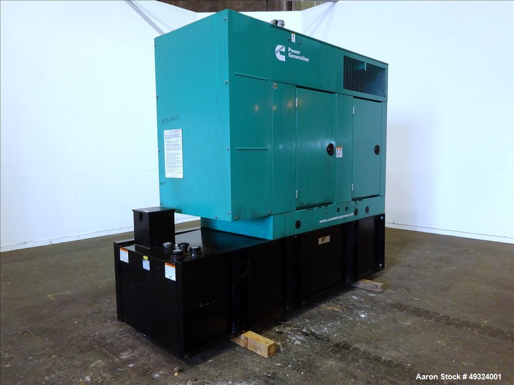 Used- Cummins 35kW Standby Diesel Generator Set, Model DSFAA10232879