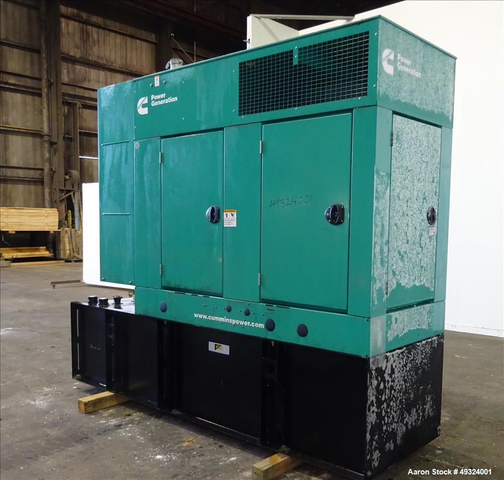 Used Cummins 35kW Standby Diesel Generator Set, Model DSFAA10232879
