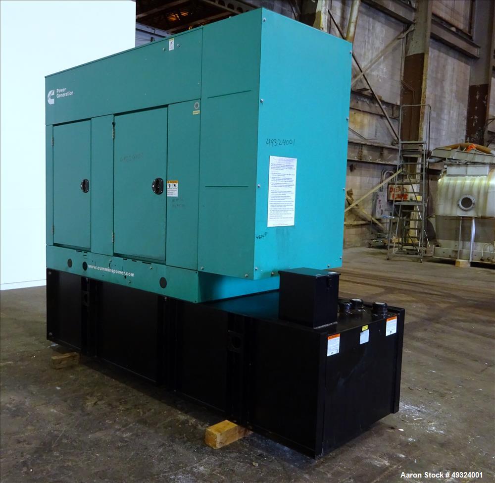 Used Cummins 35kW Standby Diesel Generator Set, Model DSFAA10232879