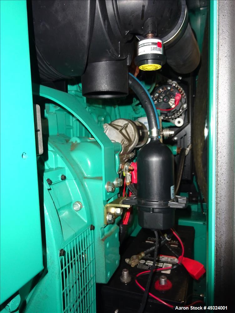 Used Cummins 35kW Standby Diesel Generator Set, Model DSFAA10232879