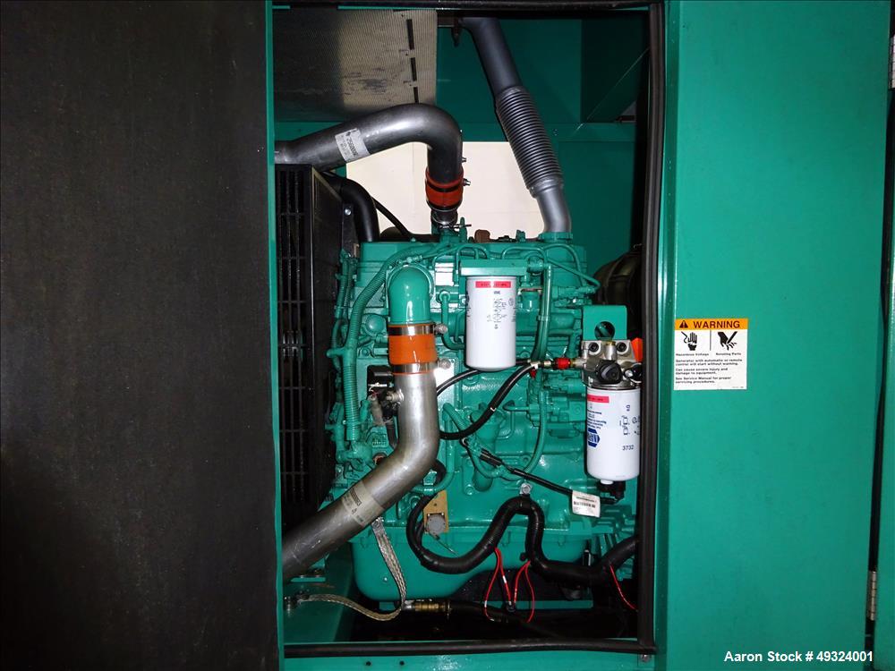 Used Cummins 35kW Standby Diesel Generator Set, Model DSFAA10232879