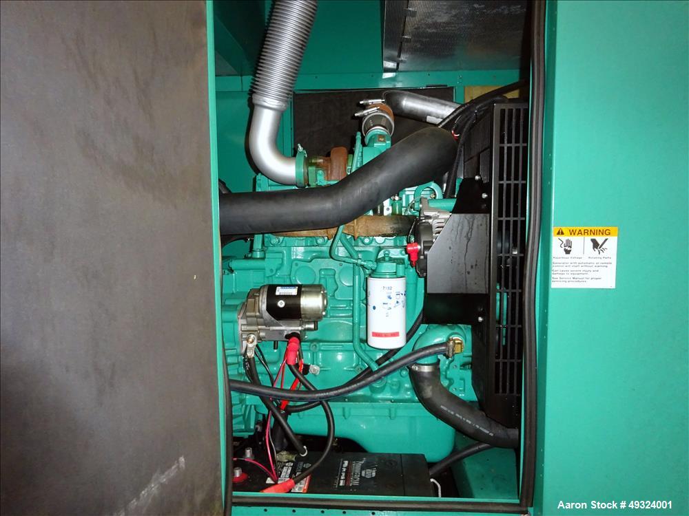 Used Cummins 35kW Standby Diesel Generator Set, Model DSFAA10232879