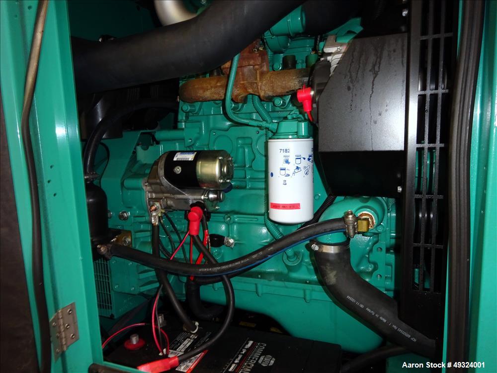 Used Cummins 35kW Standby Diesel Generator Set, Model DSFAA10232879
