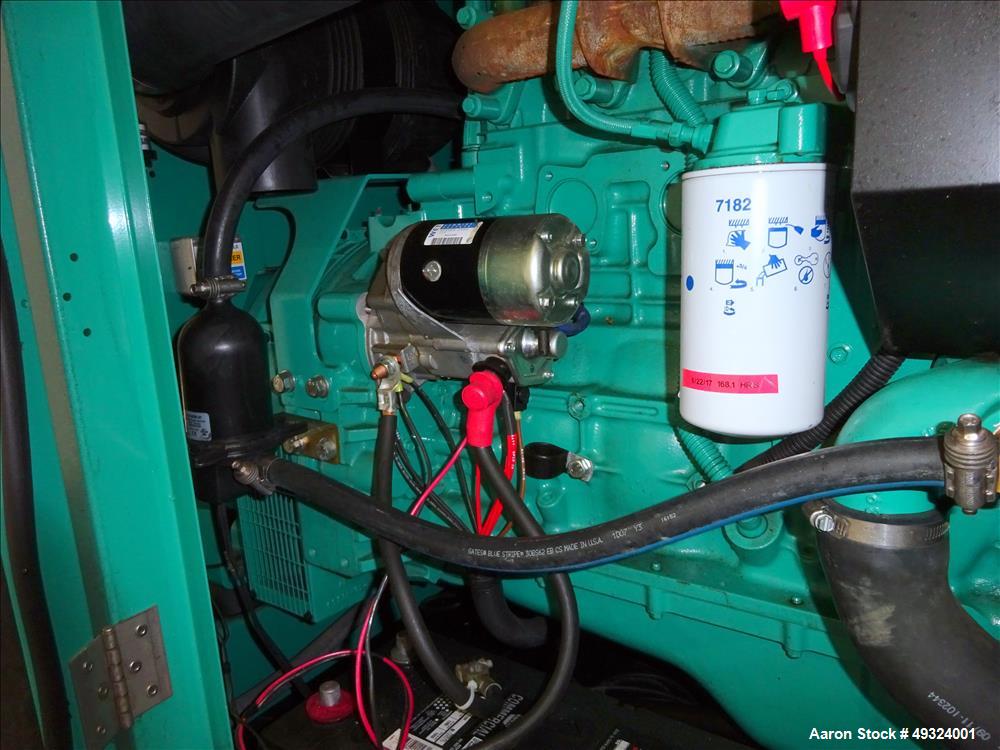 Used Cummins 35kW Standby Diesel Generator Set, Model DSFAA10232879