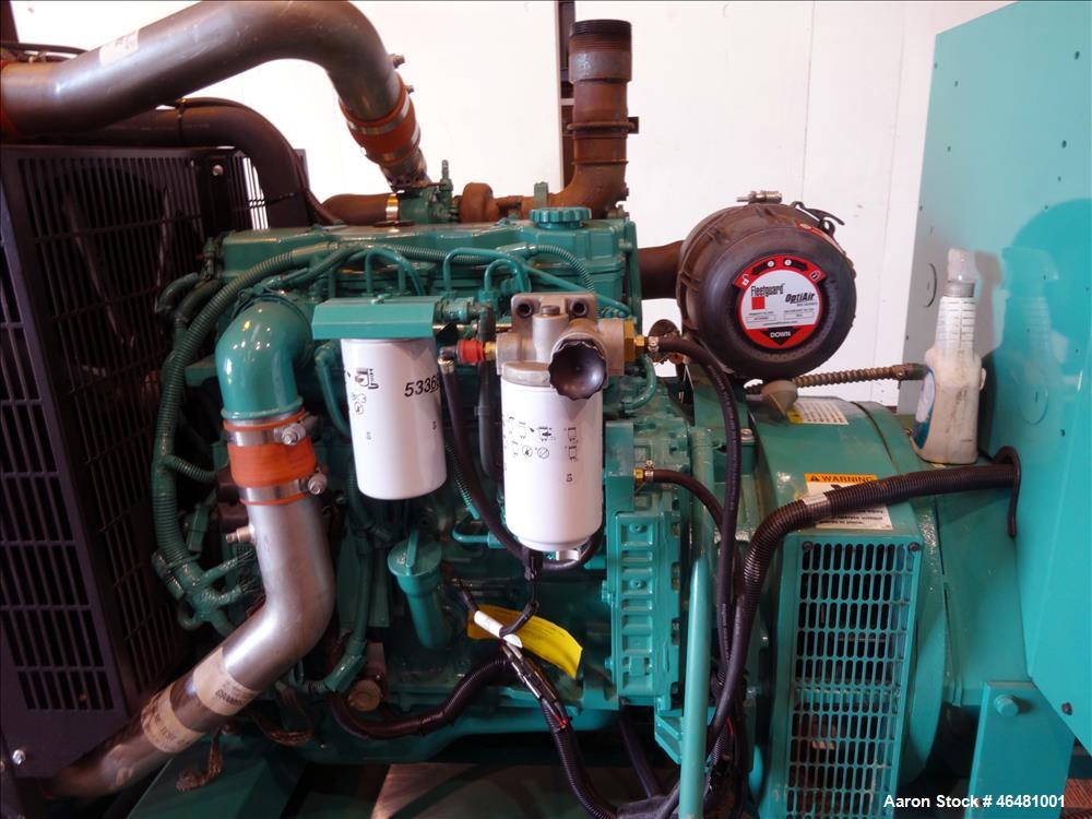 Used Cummins 80 kW diesel generator model DSFAE. Cummins QSB5-G3, EPA tier 3