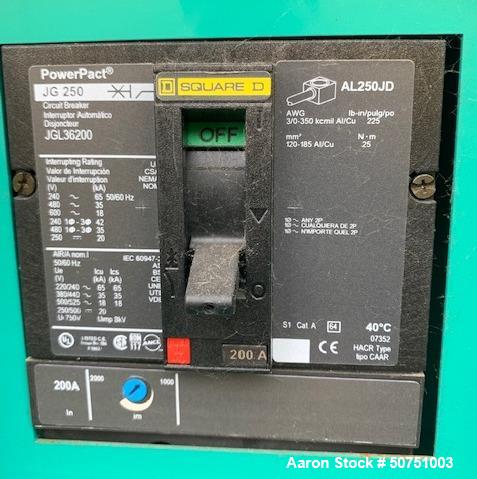 Used Cummins 100 KW Standby Portable / Trailered Diesel Generator Set