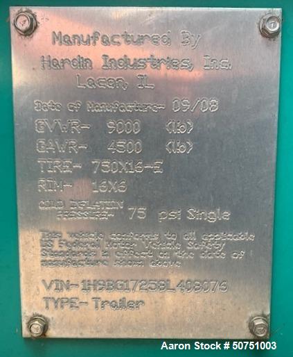 Used Cummins 100 KW Standby Portable / Trailered Diesel Generator Set