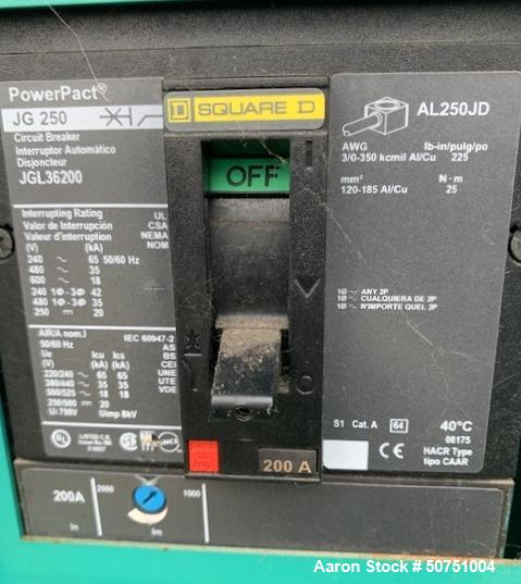 Used Cummins 100 KW Standby Portable / Trailered Diesel Generator Set