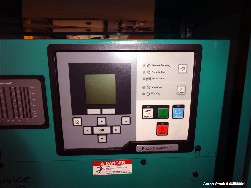 Used Cummins 200 kW diesel generator model DSGAE. Cummins QSB7-G5 NR3 engine.
