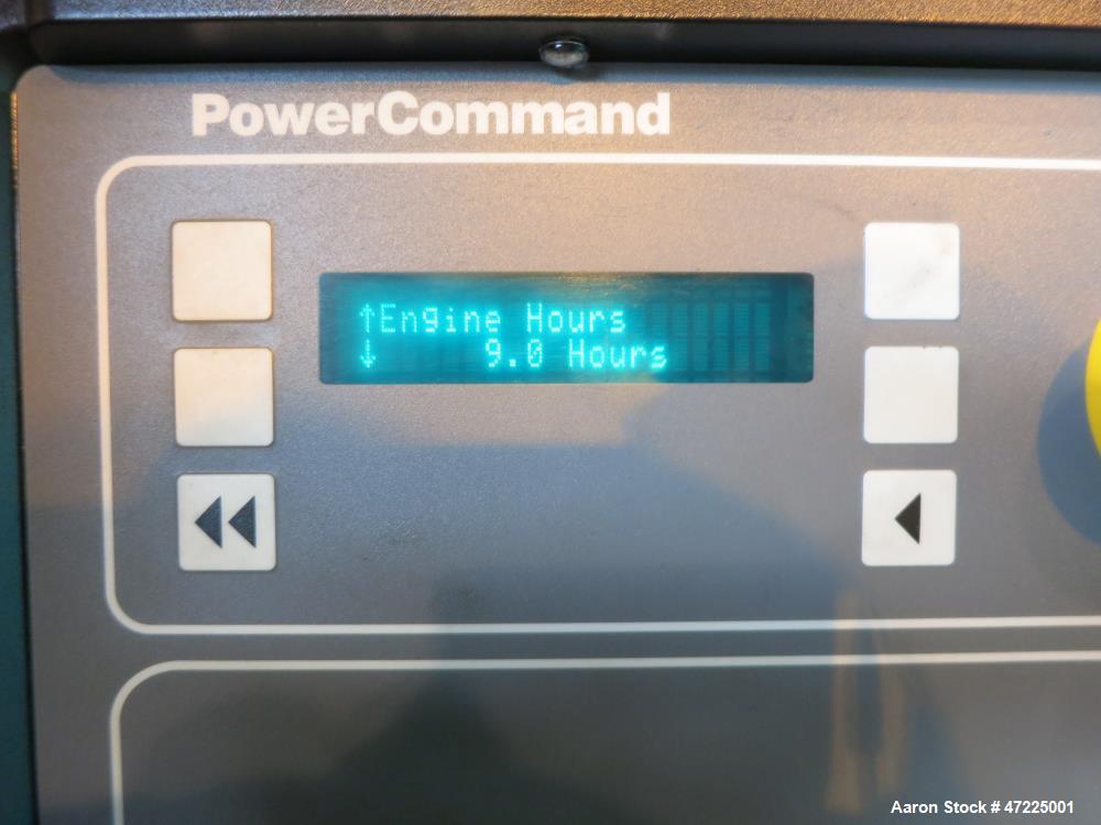 Used Cummins 150 kW, model DSHAA. Cummins QSL9-G0 engine, EPA Tier 3.