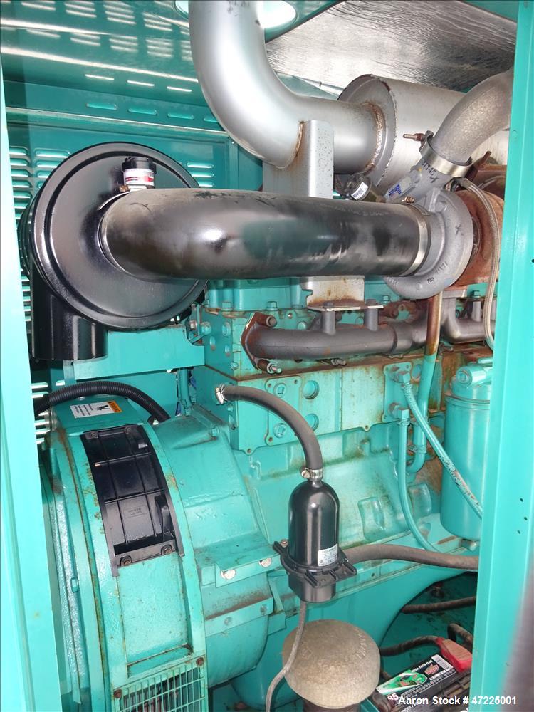Used Cummins 150 kW, model DSHAA. Cummins QSL9-G0 engine, EPA Tier 3.
