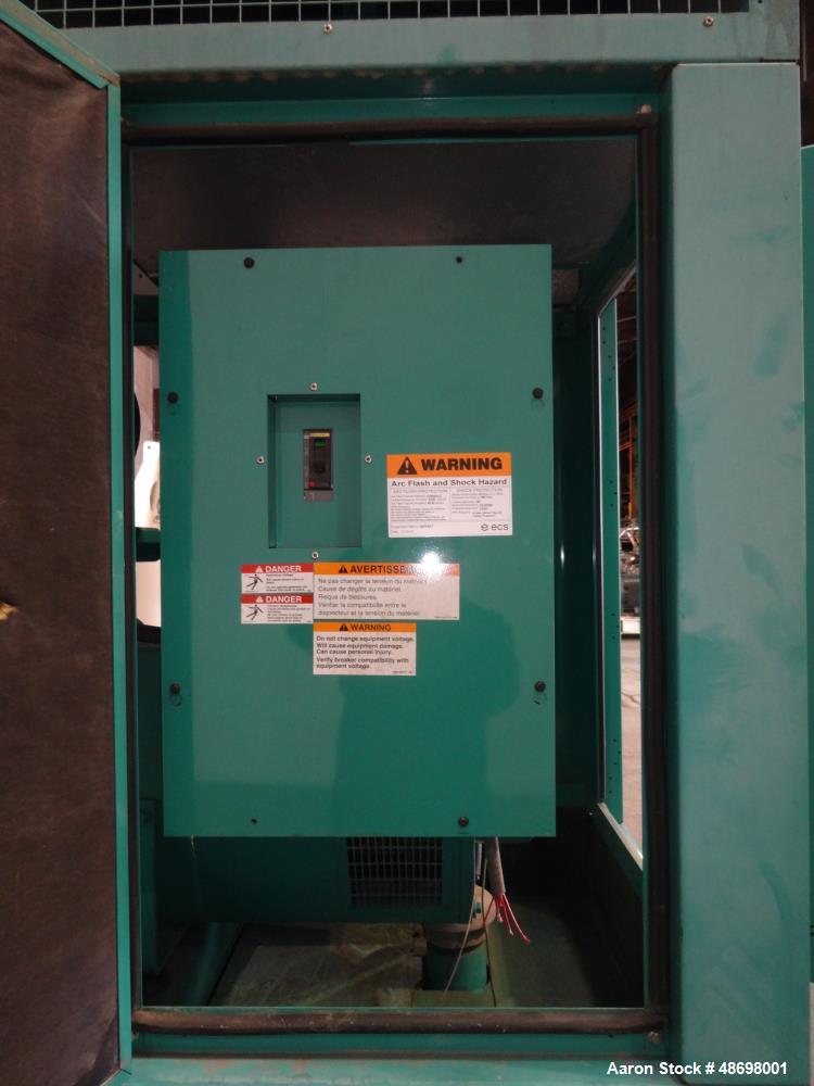 Used Cummins 125 kW standby diesel generator set, model DSHAE-5937546, SN-J0701
