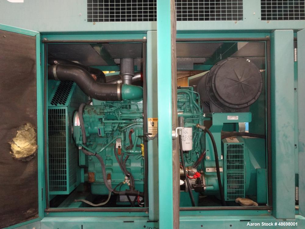 Used Cummins 125 kW standby diesel generator set, model DSHAE-5937546, SN-J0701
