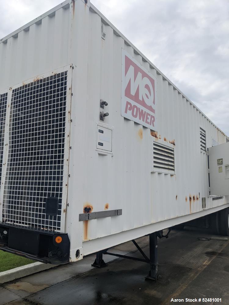 Used Cummins Generator, 2000 KW, Model EGC-2000C, Yr. 2003,