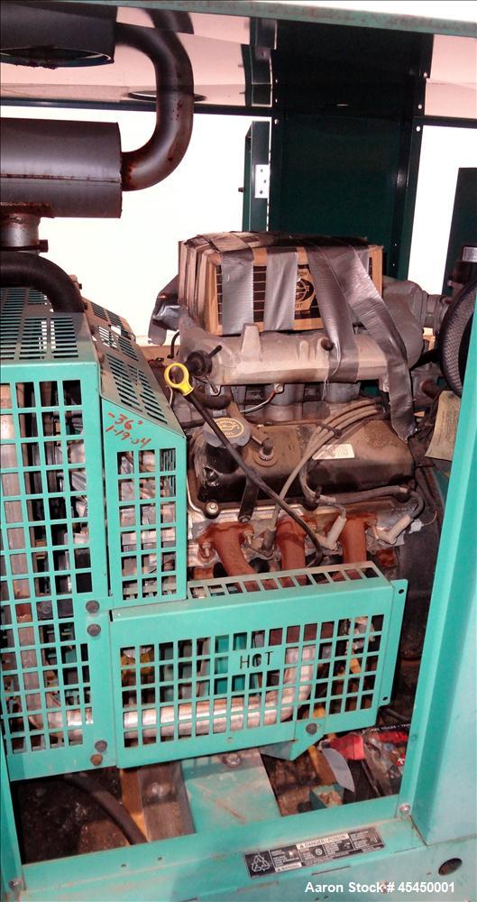 Used Cummins 42 kW Standby Natural Gas Generator Set, Model GGFE-5583726