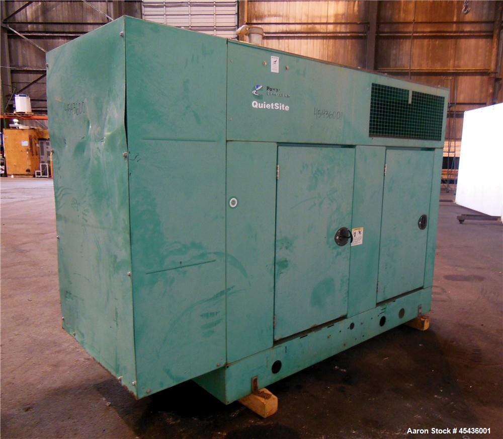 Used Cummins 35 kW Standby Natural Gas Generator Set, Model GGFD-5006605