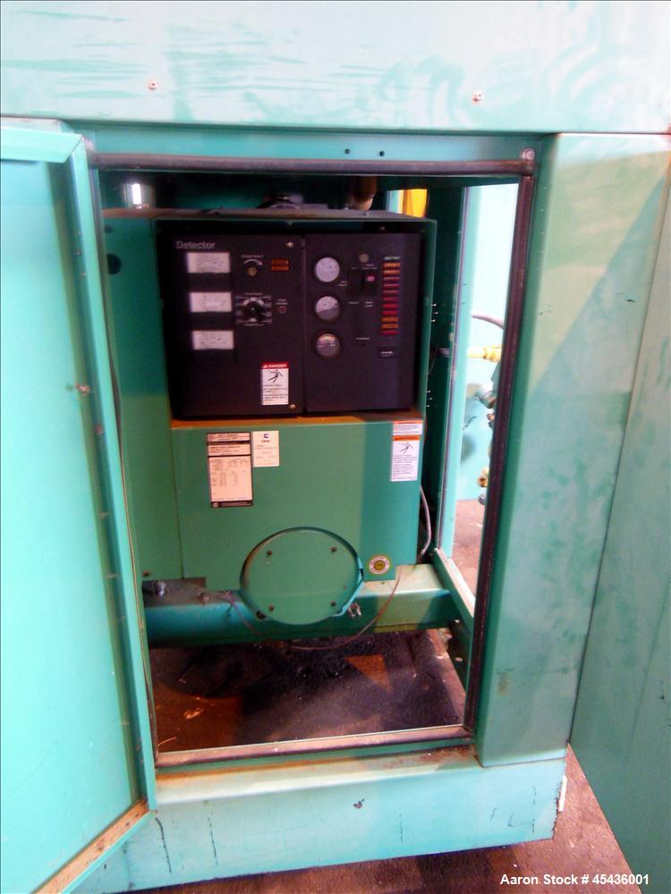Used Cummins 35 kW Standby Natural Gas Generator Set, Model GGFD-5006605
