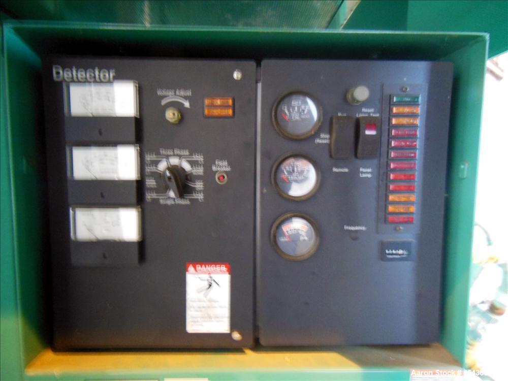 Used Cummins 35 kW Standby Natural Gas Generator Set, Model GGFD-5006605