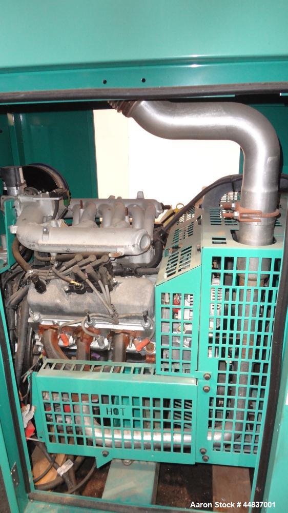 Unused- Cummins 35 kW Standby (30 kW Prime) Natural Gas Generator Set. Cummins model GGFD-7556373, serial #L080227663. Ford ...