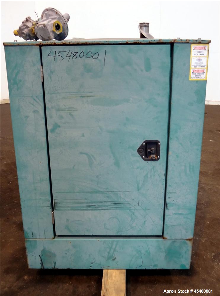 Used Cummins 60 kW natural gas generator, model GGHE. Ford WSG-1068 6.8L engine