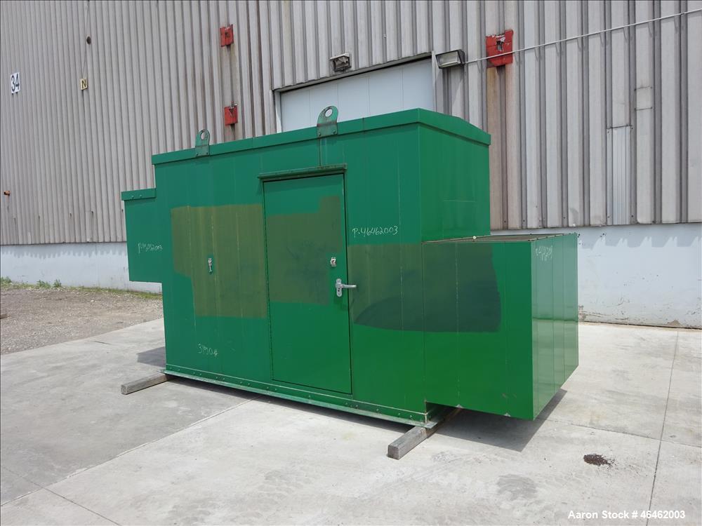 Used Cummins 100 kW standby natural gas generator set, model GGHH-5565115