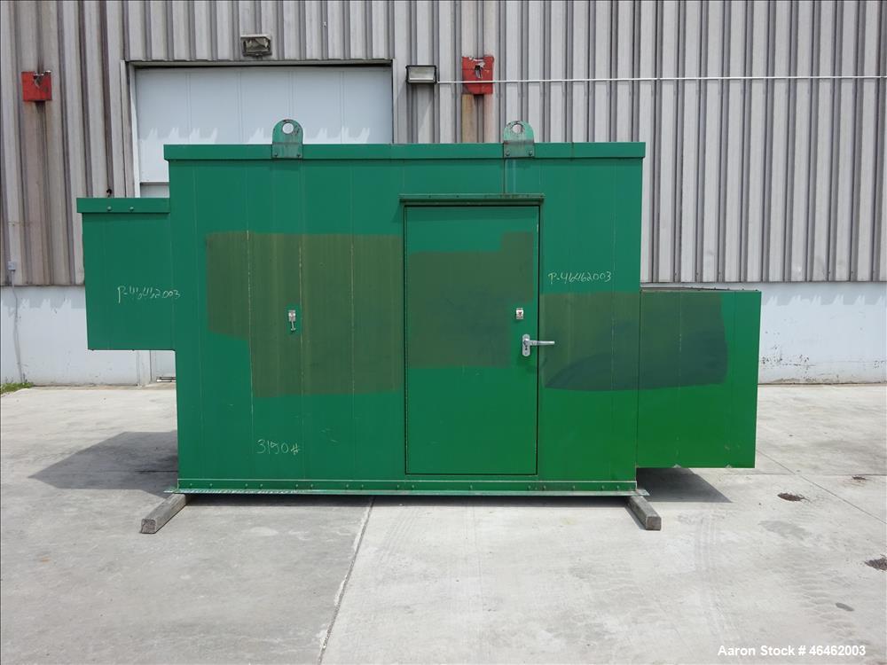 Used Cummins 100 kW standby natural gas generator set, model GGHH-5565115