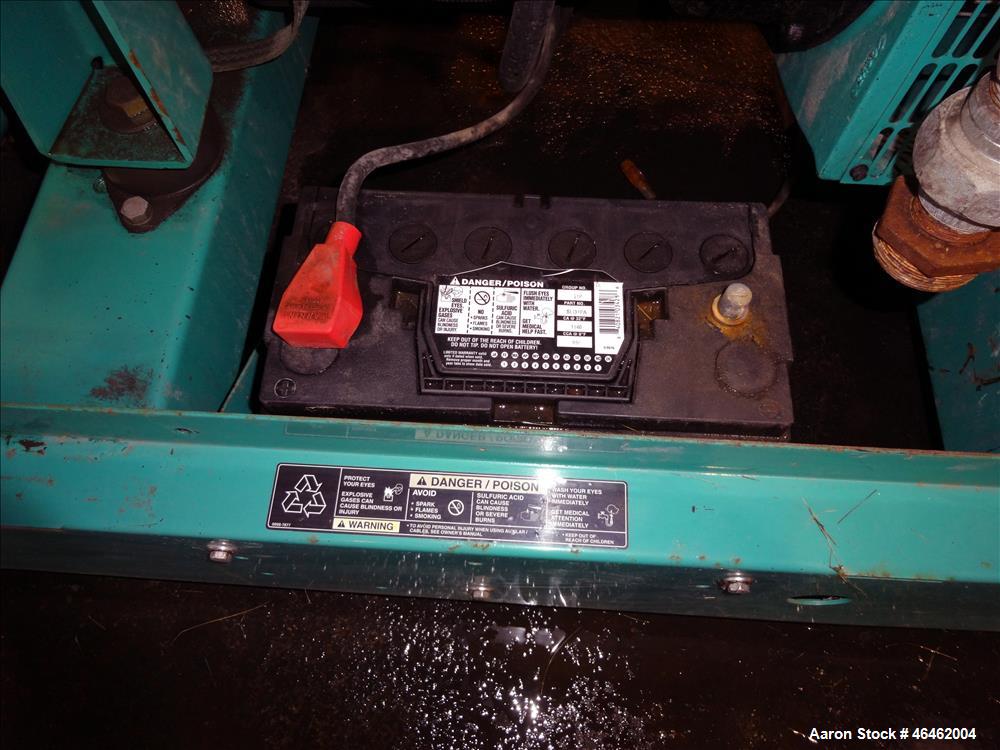 Used Cummins 100 kW standby natural gas generator set, model GGHH