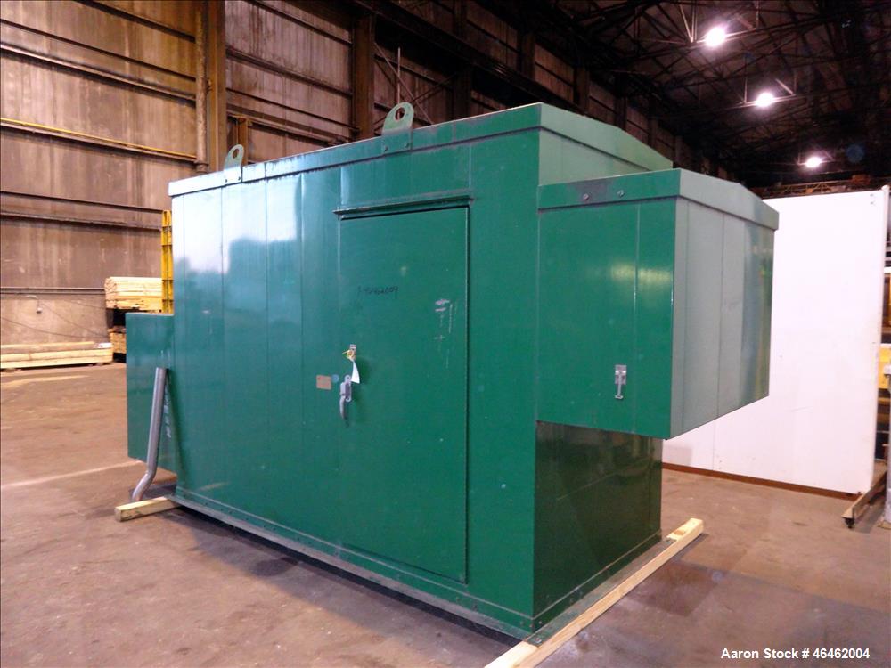 Used Cummins 100 kW standby natural gas generator set, model GGHH
