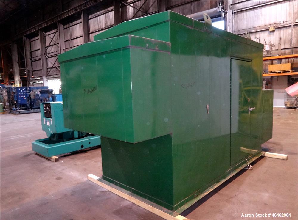 Used Cummins 100 kW standby natural gas generator set, model GGHH