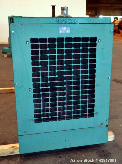 Used Cummins 100 kW standby natural gas generator set, model GGHH-5569198, SN-J020420586. Ford WSG-1068 engine rated 176 HP @ 1800 RPM.3/60/277/480V, rated 100kW 1/60/120V. 125 Amp main-line circuit ...