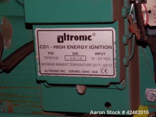 Used Cummins 150kW natural gas generator set. Cummins model GGKD-5672662,SN-E040646119. Cummins model GTA8.3G2 engine, SN-46382949. 3/60/277/480V. Includes a PowerCommand cotrol panel. Built 2004.