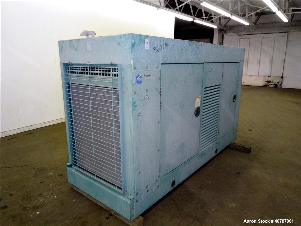 Used Cummins 150 kW natural gas generator model GGLB. GM8.1L-HO engine.